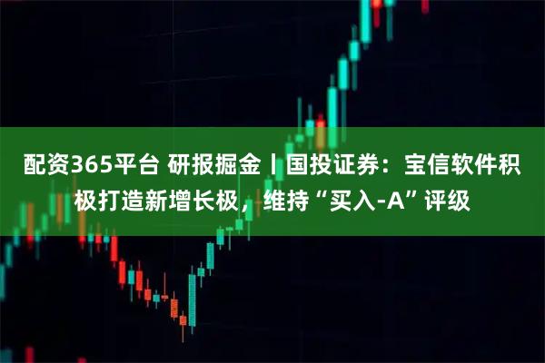 配资365平台 研报掘金丨国投证券：宝信软件积极打造新增长极，维持“买入-A”评级
