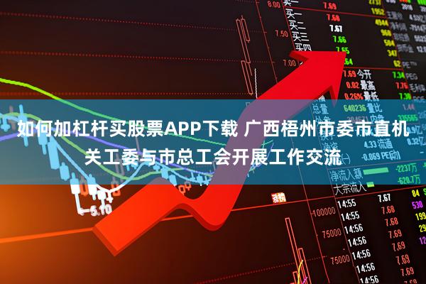 如何加杠杆买股票APP下载 广西梧州市委市直机关工委与市总工会开展工作交流